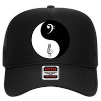 Bass & Treble Yin Yang Signs Trucker Hat