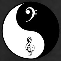 Bass & Treble Yin Yang Signs Trucker Hat