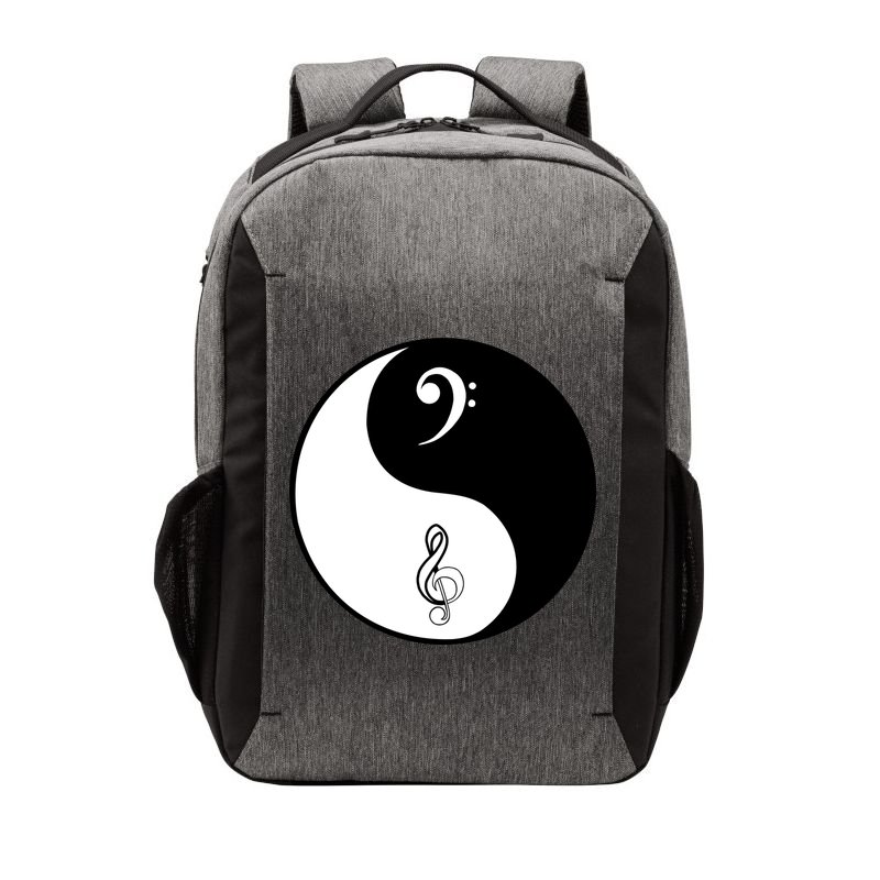 Bass & Treble Yin Yang Signs Vector Backpack