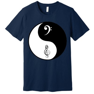 Bass & Treble Yin Yang Signs Premium T-Shirt