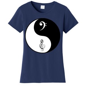 Bass & Treble Yin Yang Signs Women's T-Shirt