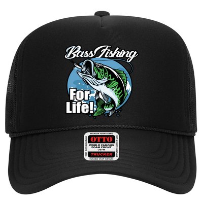 Bass Fishing For Life Trucker Hat