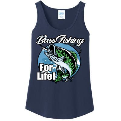 Bass Fishing For Life Ladies Essential Tank