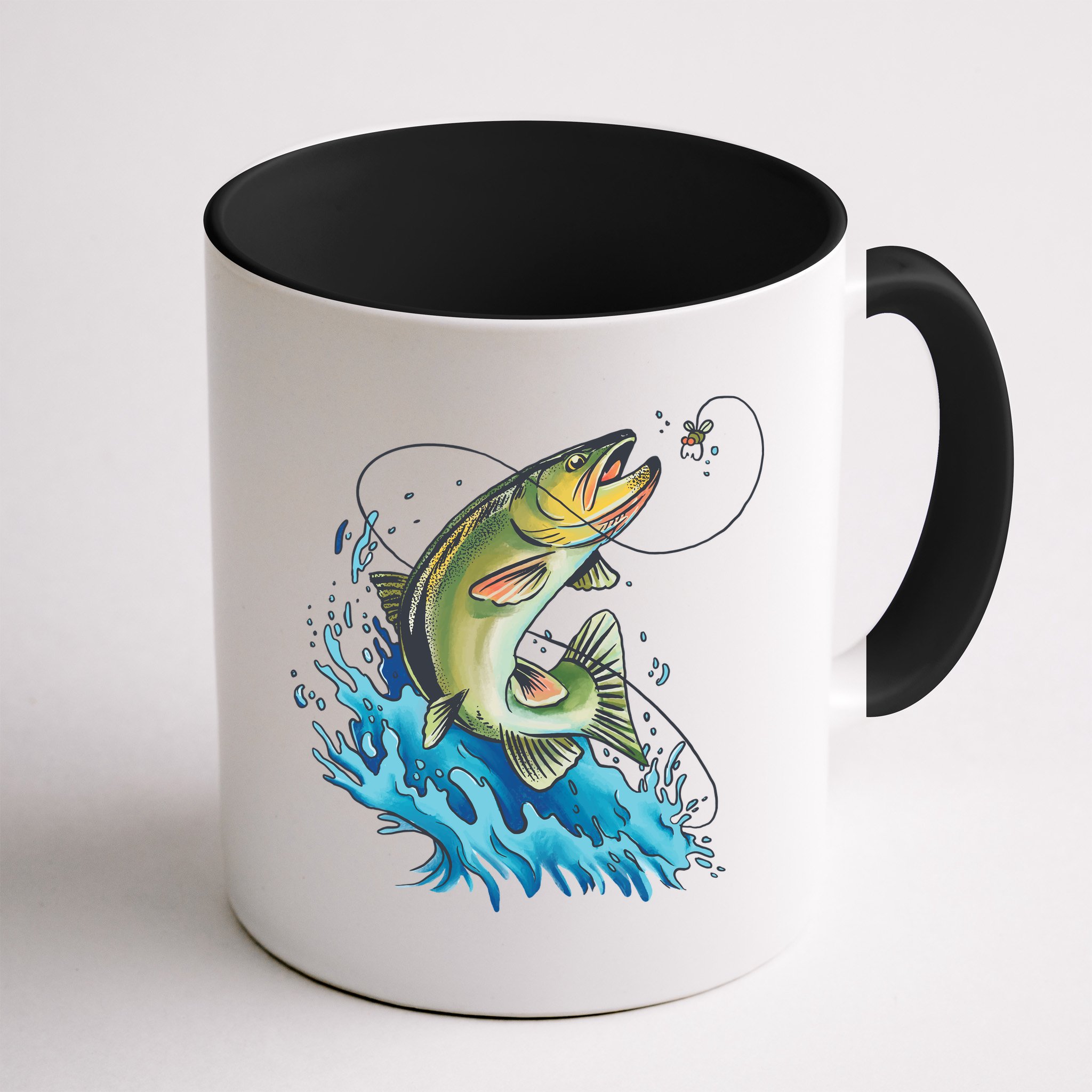 Bass Fishing Water Mug