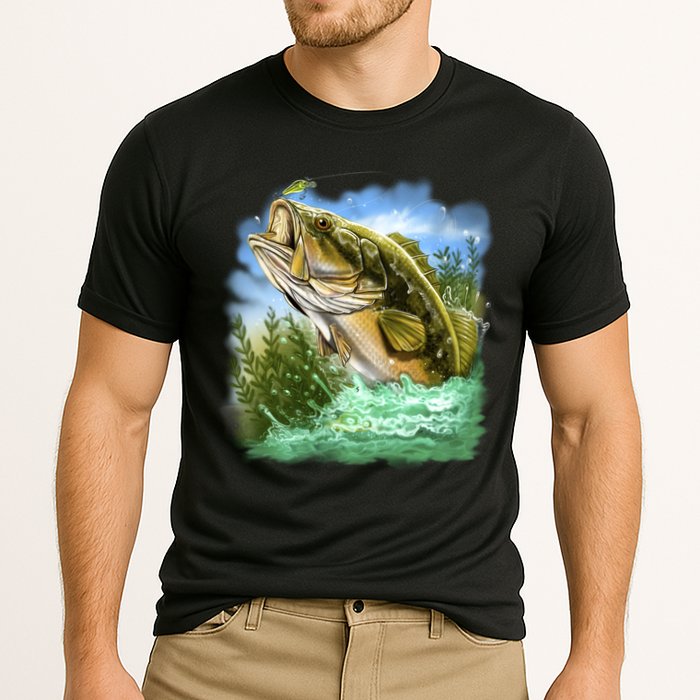 Bass In Action Cooling Performance Crew T-Shirt