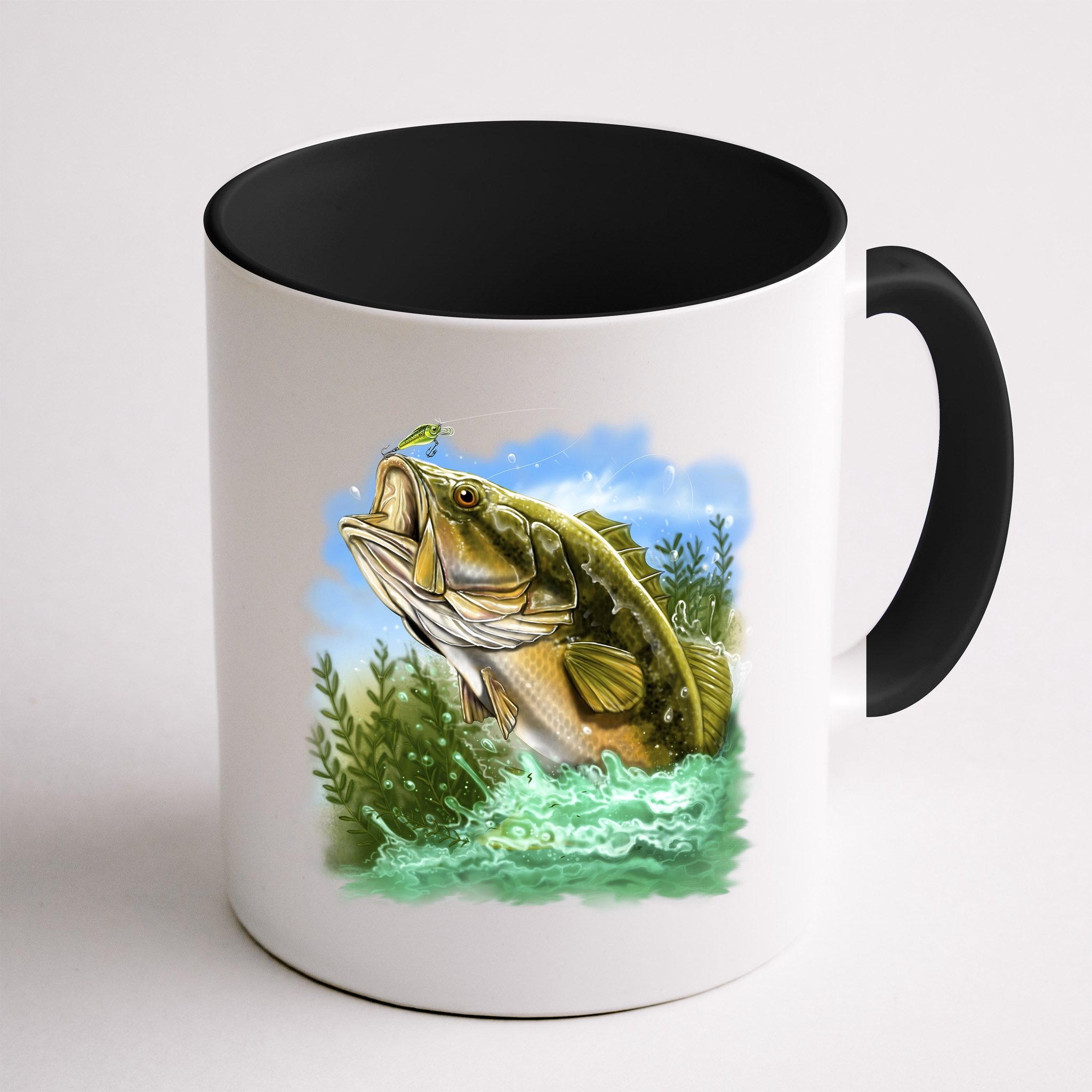 Bass In Action Mug
