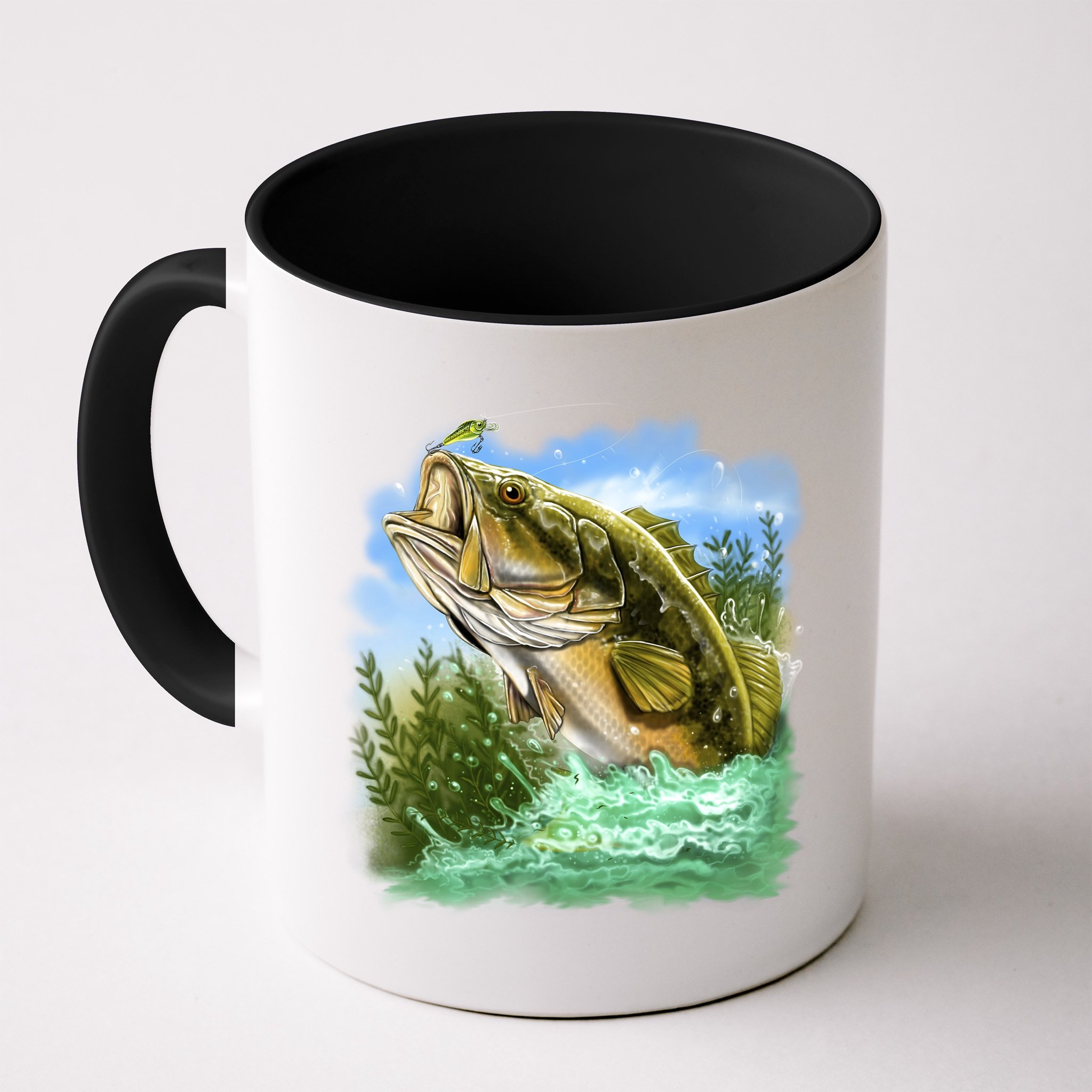 Bass In Action Mug