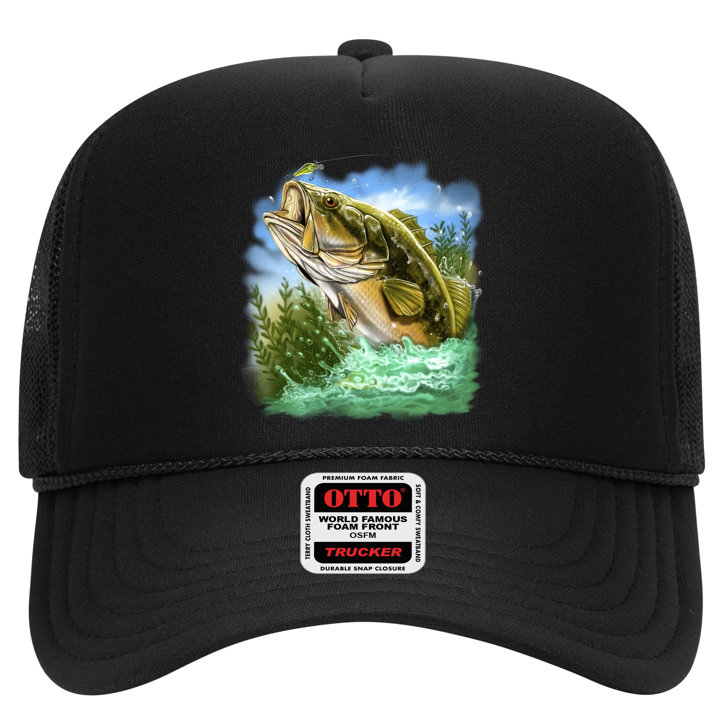 Bass In Action Hat