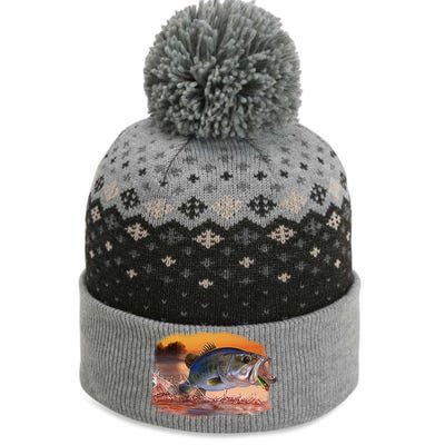 Bass Leaping The Baniff Cuffed Pom Beanie