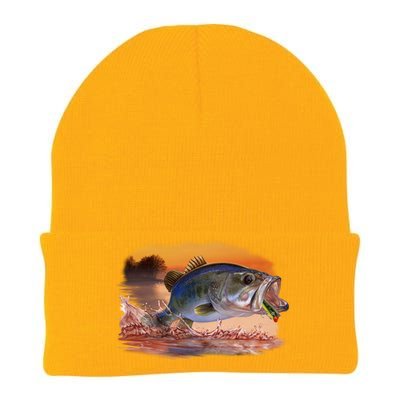 Bass Leaping Knit Cap Winter Beanie