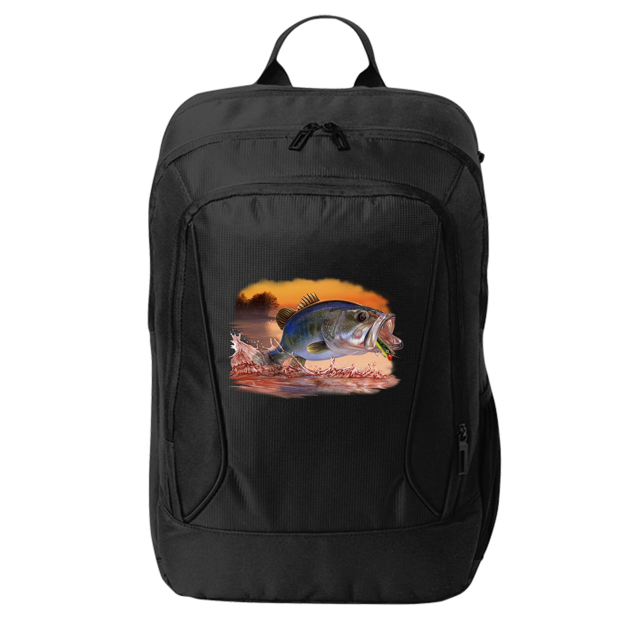 Bass Leaping City Backpack