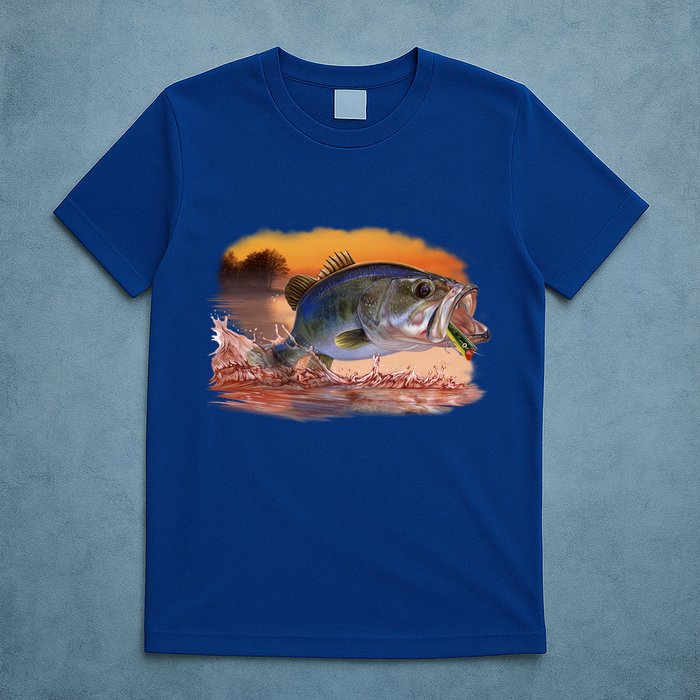 Bass Leaping T-Shirt
