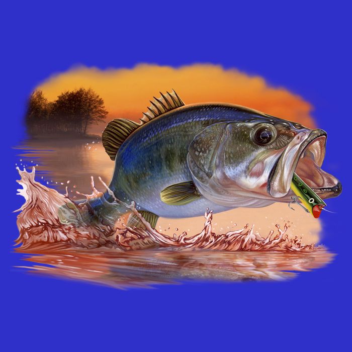 Bass Leaping T-Shirt