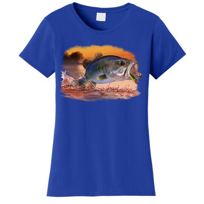 Bass Leaping Women's T-Shirt