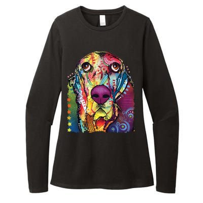 Basset Hound - Dog - Dean Russo Womens CVC Long Sleeve Shirt