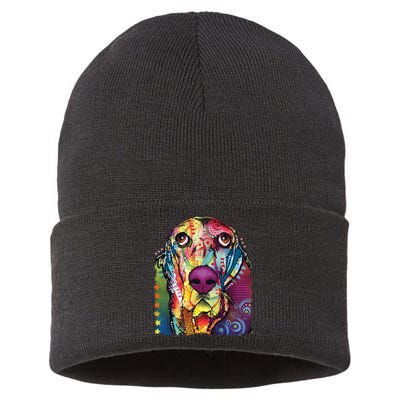 Basset Hound - Dog - Dean Russo Sustainable Knit Beanie