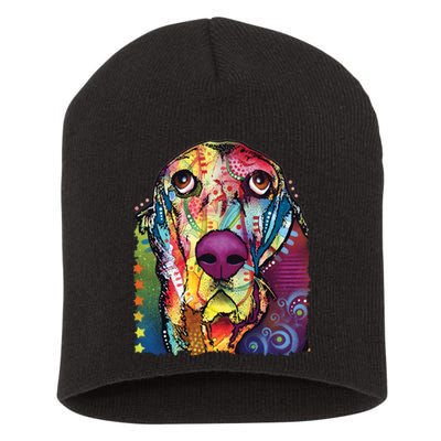 Basset Hound - Dog - Dean Russo Short Acrylic Beanie