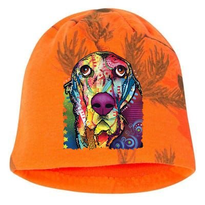 Basset Hound - Dog - Dean Russo Kati - Camo Knit Beanie