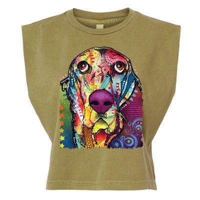 Basset Hound - Dog - Dean Russo Garment-Dyed Women's Muscle Tee