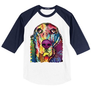 Basset Hound - Dog - Dean Russo Baseball Sleeve Shirt