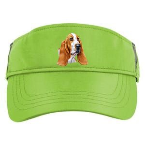 Basset Hound Face Adult Drive Performance Visor