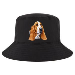 Basset Hound Face Cool Comfort Performance Bucket Hat