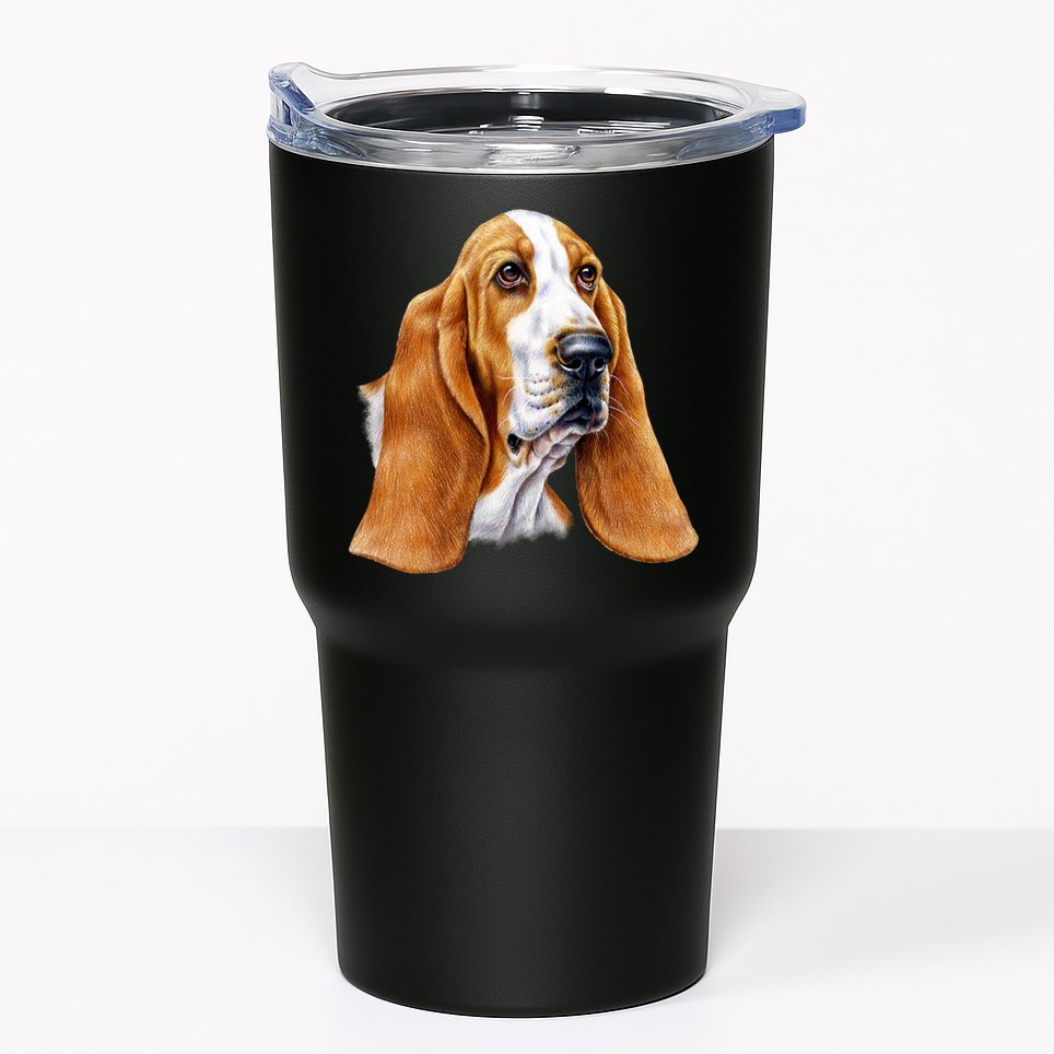 Basset Hound Face Tumbler