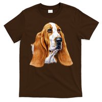 Basset Hound Face T-Shirt