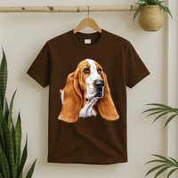 Basset Hound Face T-Shirt