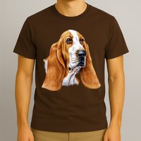 Basset Hound Face T-Shirt
