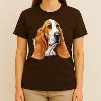 Basset Hound Face T-Shirt