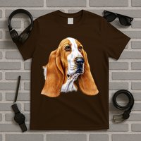 Basset Hound Face T-Shirt