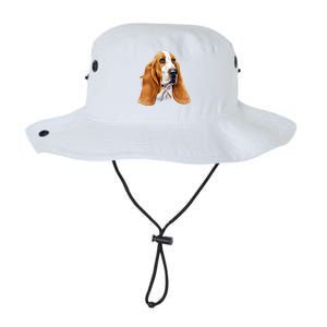 Basset Hound Face Legacy Cool Fit Booney Bucket Hat