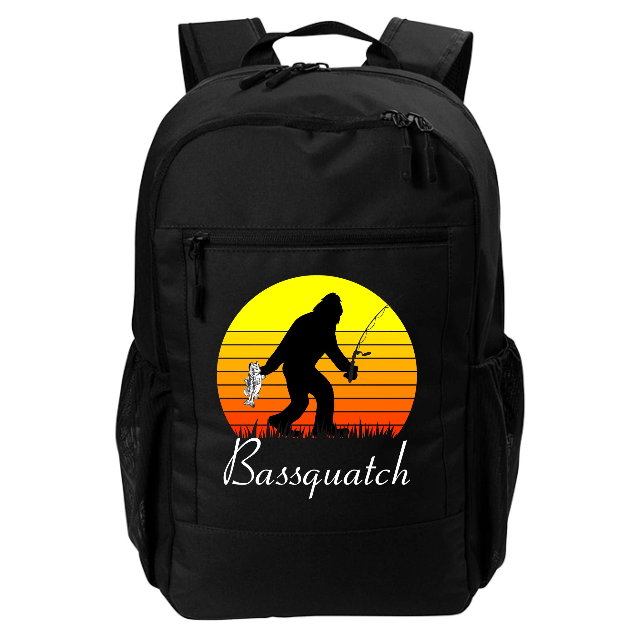 Bassquatch Bigfoot Fishing Backpack