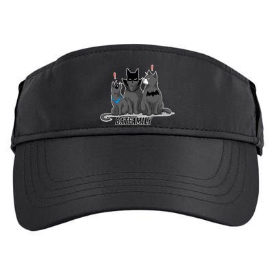 Bat Family Cats Cartoon Adult Drive Performance Visor