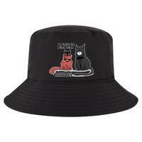 Bat Kitten Cat Funny Spoof Cartoon Cool Comfort Performance Bucket Hat