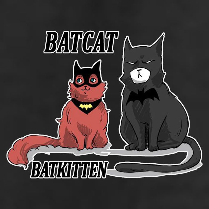 Bat Kitten Cat Funny Spoof Cartoon Cool Comfort Performance Bucket Hat