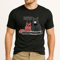 Bat Kitten Cat Funny Spoof Cartoon Cooling Performance Crew T-Shirt