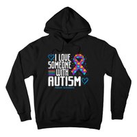 Blue Autism Tee I Love Someone With Autism Awareness Hoodie