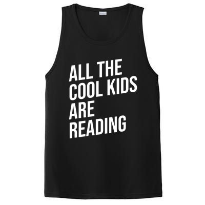 BookLover All The Cool Are Reading Bookworm Gift PosiCharge Competitor Tank