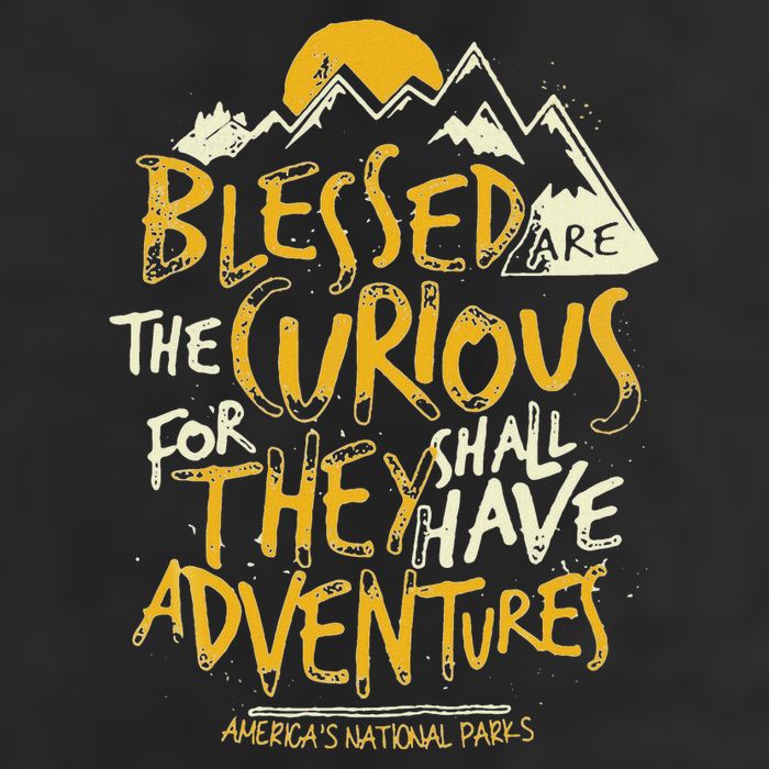 Blessed Are The Curious Cool Comfort Performance Bucket Hat