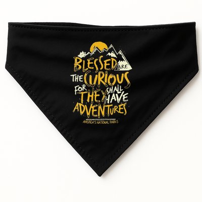 Blessed Are The Curious USA-Made Doggie Bandana