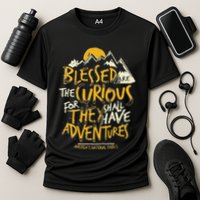 Blessed Are The Curious Performance Shirt