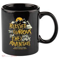 Blessed Are The Curious 11oz C Handle Ceramic Mug
