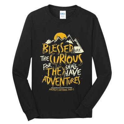 Blessed Are The Curious Tall Long Sleeve T-Shirt