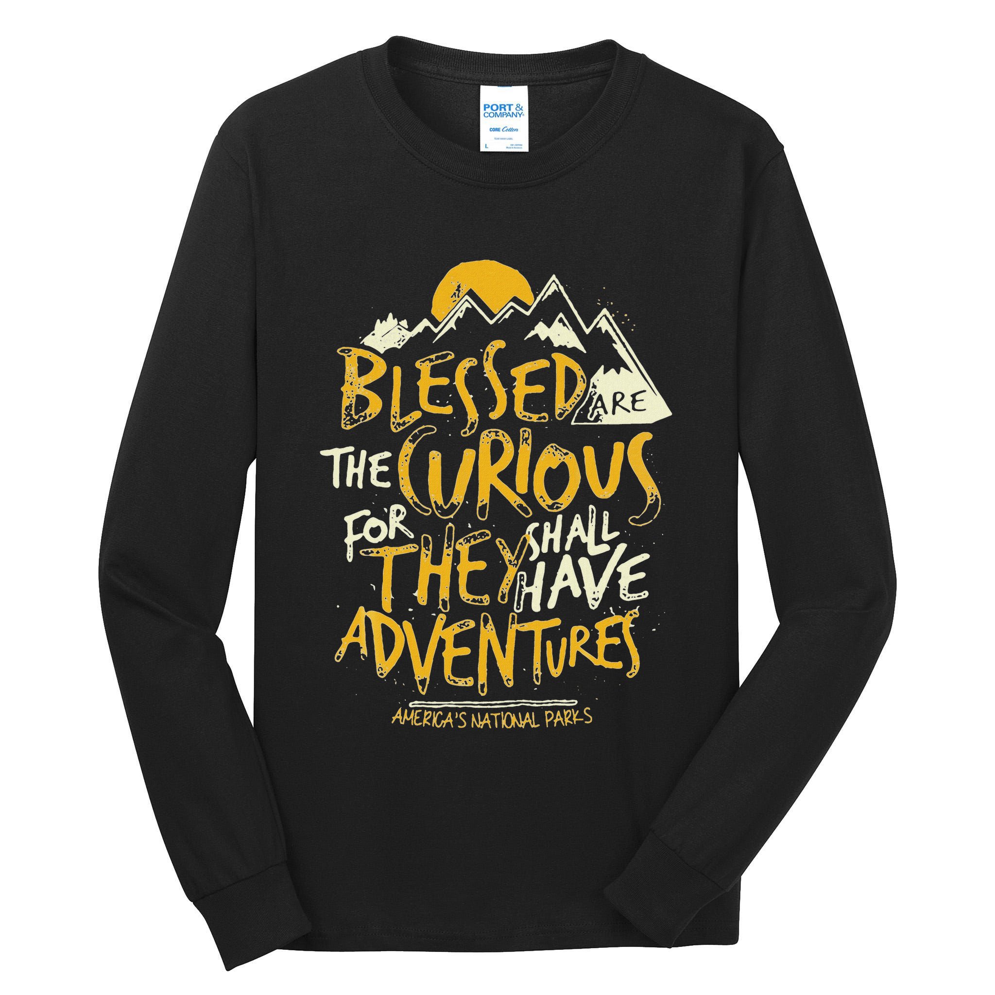 Blessed Are The Curious Tall Long Sleeve T-Shirt