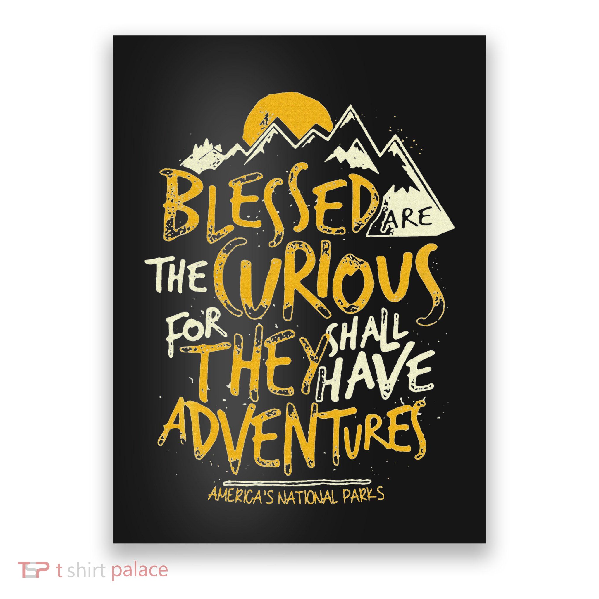Blessed Are The Curious Poster