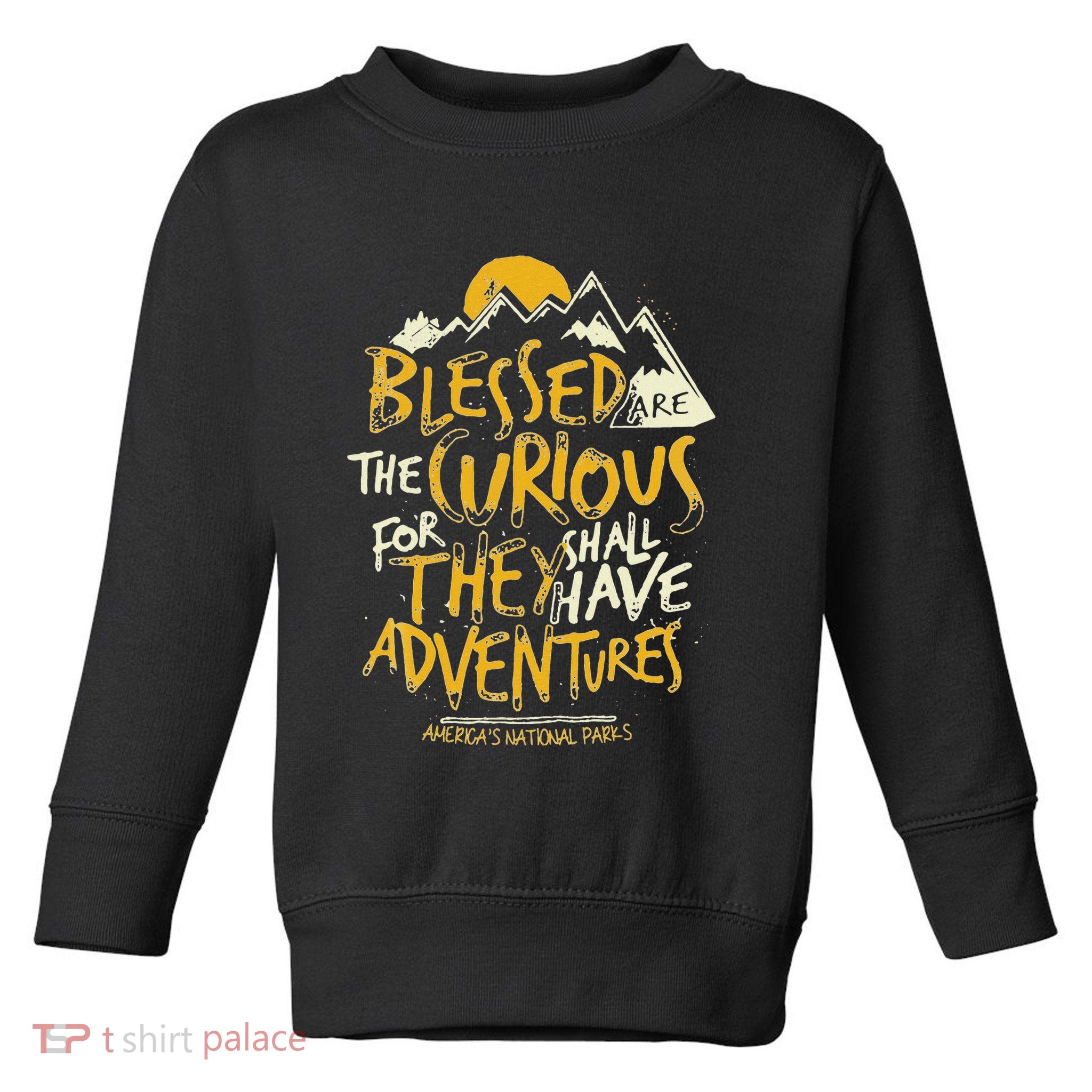 Blessed Are The Curious Toddler Sweatshirt