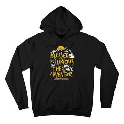 Blessed Are The Curious Tall Hoodie