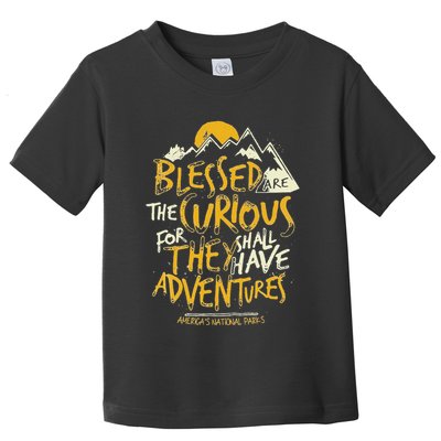 Blessed Are The Curious Toddler T-Shirt